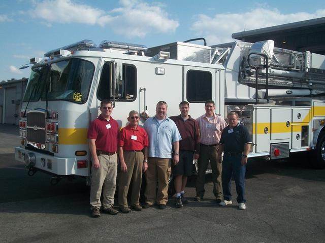 Final Inspection of Tower 2 - Day 3 - Berwyn Fire Company